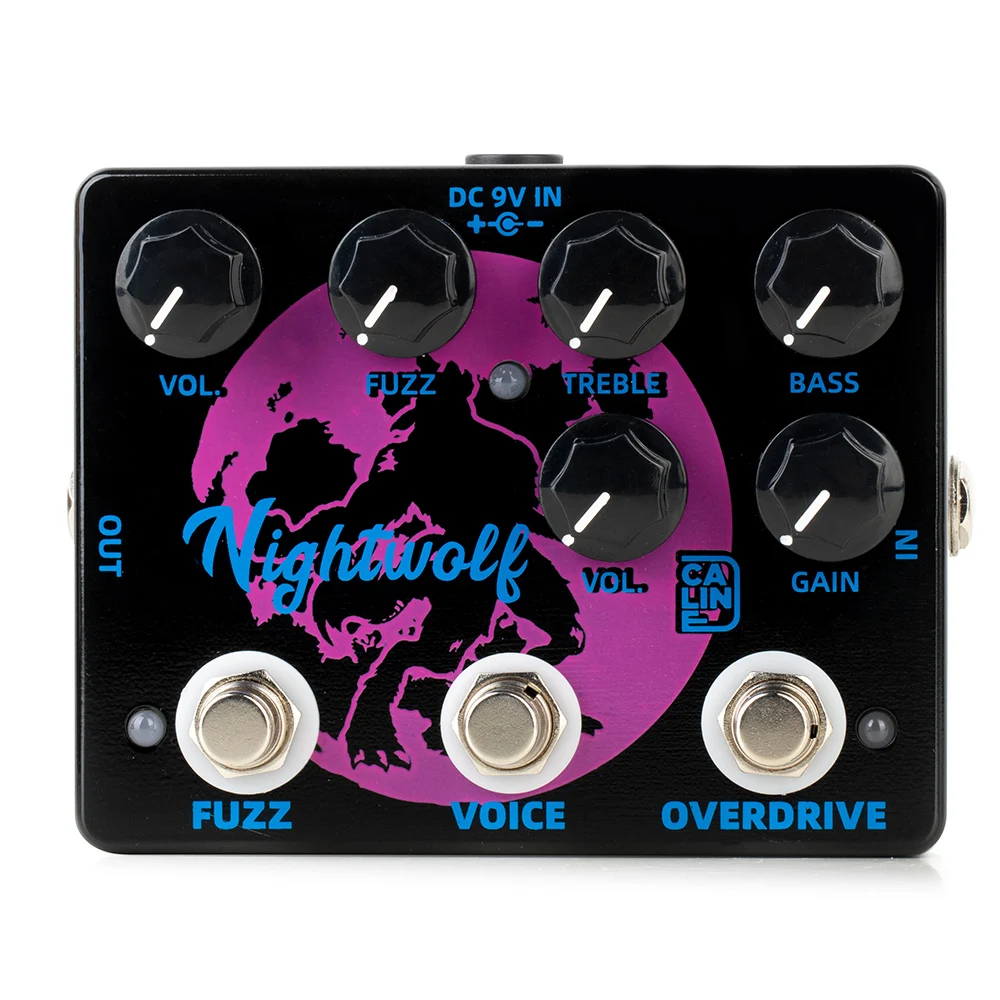 Caline DCP-08 Nightwolf Fuzz Overdrive Effect Pedal Guitar Accessories Dual Guitar Pedal Guitar Parts Accessories for Guitar Kit
Caline DCP-08 Nightwolf Fuzz Overdrive Effect Pedal Guitar Accessories Dual Guitar Pedal Guitar Parts Accessories for Guitar Kit