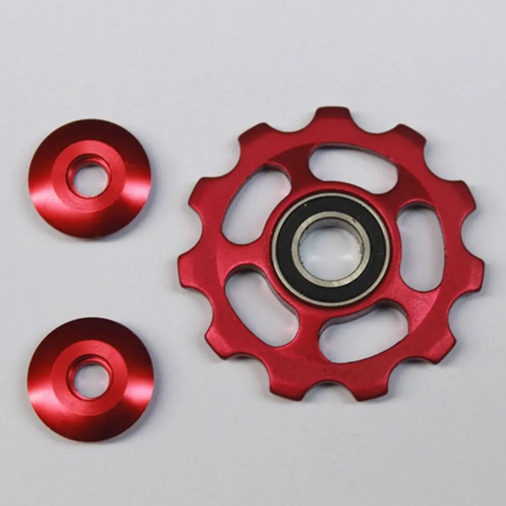 11 T Aluminum Alloy MTB Bicycle Rear Derailleur Pulley Jockey Road Bike Guide Roller Tensioner Part Cycling Accessory
11 T Aluminum Alloy MTB Bicycle Rear Derailleur Pulley Jockey Road Bike Guide Roller Tensioner Part Cycling Accessory