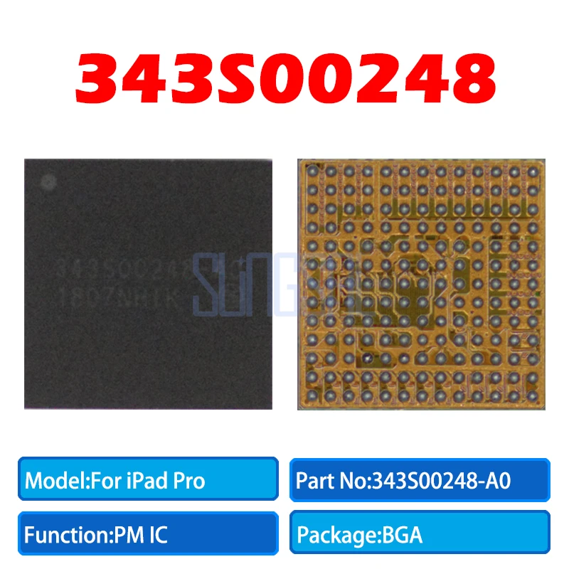 Новый оригинальный чип 343S00248 343S00248-A0 для iPad Pro3rd GEN 11 12,9 PM IC Power IC PM, чип чипа для зарядки, бесплатная доставка, 2 шт.
Новый оригинальный чип 343S00248 343S00248-A0 для iPad Pro3rd GEN 11 12,9 PM IC Power IC PM, чип чипа для зарядки, бесплатная доставка, 2 шт.