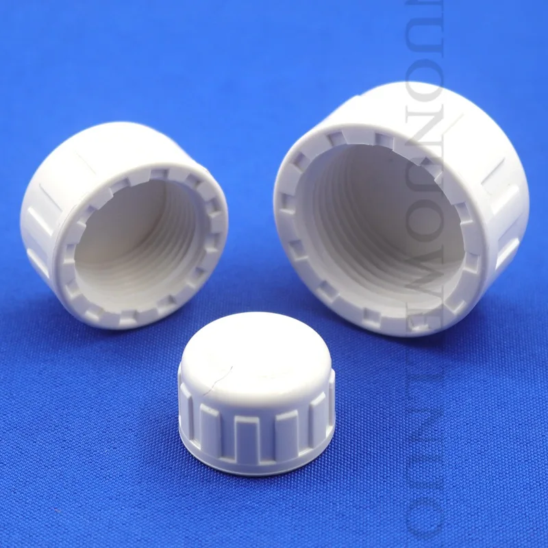 10pc PVC Female Thread End Cap Connector 1/2" 3/4" 1" 1.2" 1.5" 2" Water Pipe Plastic Plug Aquarium Fish Tank Pipe Connectors
10pc PVC Female Thread End Cap Connector 1/2" 3/4" 1" 1.2" 1.5" 2" Water Pipe Plastic Plug Aquarium Fish Tank Pipe Connectors