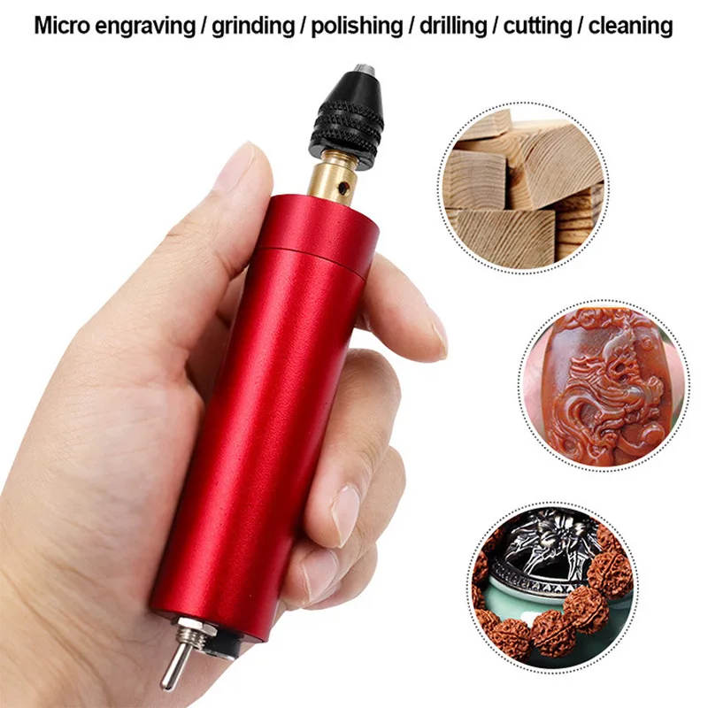 Portable USB Mini Electric Engraving Pen Miniature Electric Drill DIY Electric Grinder Hand Drill Micro Rotary Tool Milling
Portable USB Mini Electric Engraving Pen Miniature Electric Drill DIY Electric Grinder Hand Drill Micro Rotary Tool Milling