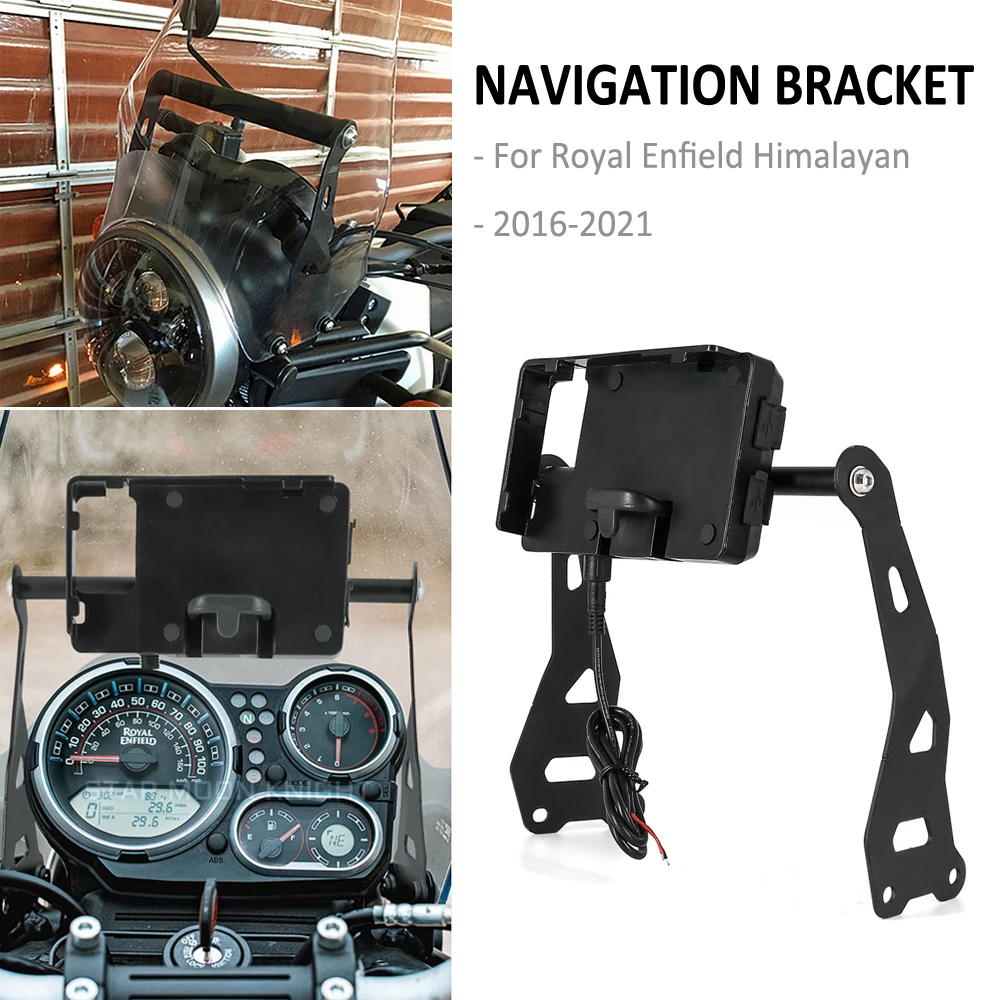 For Royal Enfield 2016 - 2021 Motorcycle Mobile Phone GPS Mount Navigation Plate Bracket USB Wireless Charging Stand
For Royal Enfield 2016 - 2021 Motorcycle Mobile Phone GPS Mount Navigation Plate Bracket USB Wireless Charging Stand