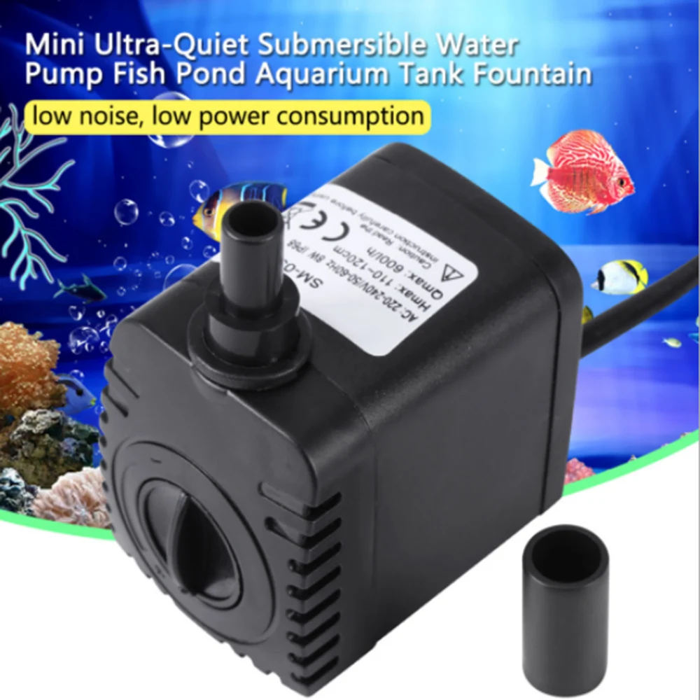 8W Water Pump Submersible Pump For Aquarium Fountain Pond Pump Fish Tank Garden Pond Pumps Fountain
8W Water Pump Submersible Pump For Aquarium Fountain Pond Pump Fish Tank Garden Pond Pumps Fountain