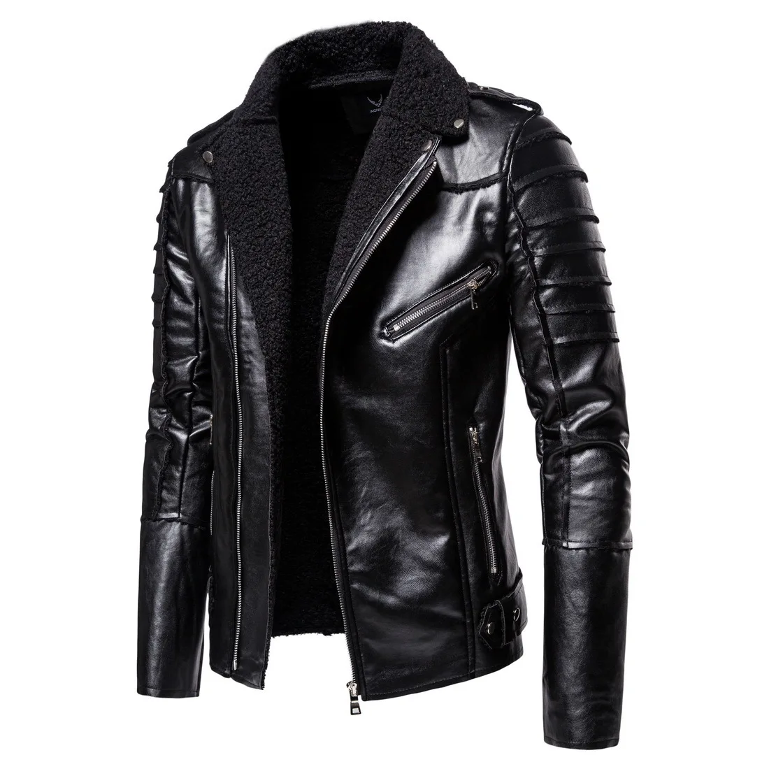 Men Winter Thick Warm Fleece Leather Jacket Coat New Mens Motor Biker Faux PU Jackets Outwear Casual Military Men's Coats S-5XL
Men Winter Thick Warm Fleece Leather Jacket Coat New Mens Motor Biker Faux PU Jackets Outwear Casual Military Men's Coats S-5XL