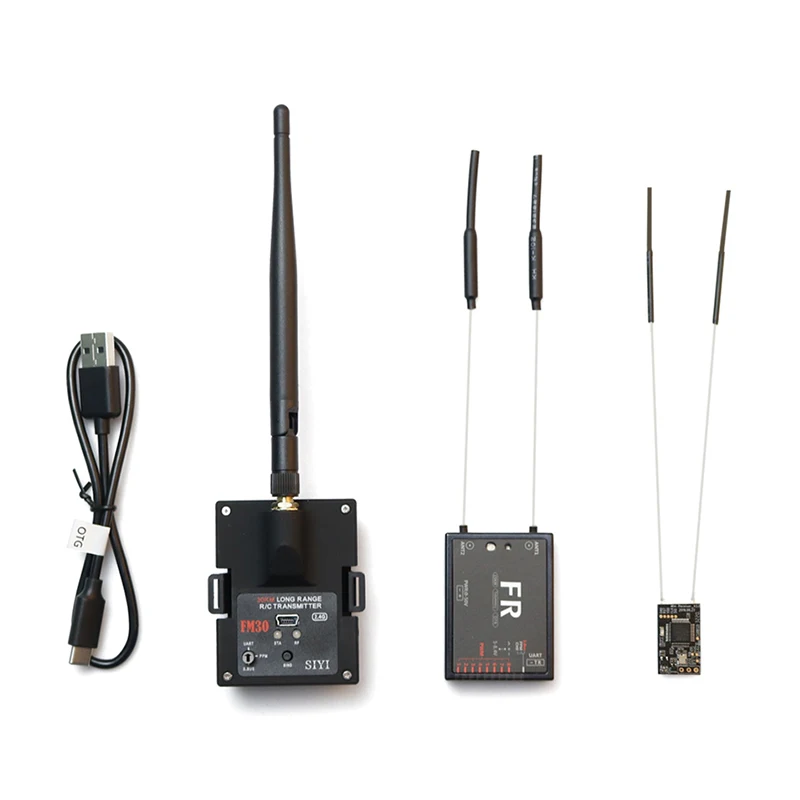 SIYI FM30 Radio Module with Datalink Telemetry Bluetooth FR Receiver OpenTX Racing Drones 2.4G FM30 Transmitter USB
SIYI FM30 Radio Module with Datalink Telemetry Bluetooth FR Receiver OpenTX Racing Drones 2.4G FM30 Transmitter USB