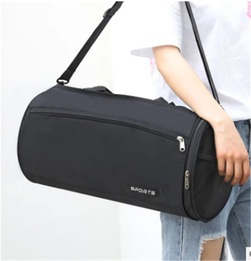 Korean cylinder light fashion tide fitness unisex shoulder Weekend Duffle Luggage bag sports tote travel bag
Korean cylinder light fashion tide fitness unisex shoulder Weekend Duffle Luggage bag sports tote travel bag