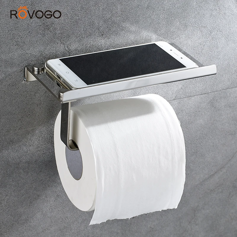Держатель для туалетной бумаги ROVOGO с функцией самоочистки, держатель рулона туалетной бумаги из нержавеющей стали для ванной комнаты, настенный (серебристый)
Держатель для туалетной бумаги ROVOGO с функцией самоочистки, держатель рулона туалетной бумаги из нержавеющей стали для ванной комнаты, настенный (серебристый)