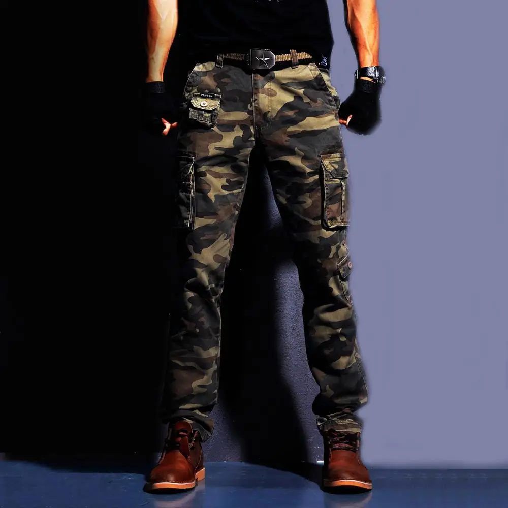2020 Outdoor Military Tactical Pants Men Hiking Clothing Multi-Pocket Cargo Pants Combat Camo Trousers Size 28-42
2020 Outdoor Military Tactical Pants Men Hiking Clothing Multi-Pocket Cargo Pants Combat Camo Trousers Size 28-42