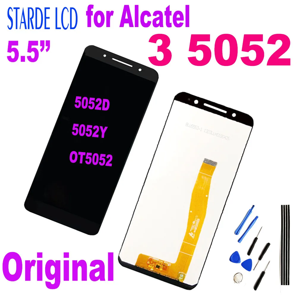 ЖК-дисплей 5,5 дюйма для Aclatel 3 OT5052 5052D 5052Y 5052, ЖК-дисплей, сенсорный экран, дигитайзер, панель в сборе + рамка, запасные части
ЖК-дисплей 5,5 дюйма для Aclatel 3 OT5052 5052D 5052Y 5052, ЖК-дисплей, сенсорный экран, дигитайзер, панель в сборе + рамка, запасные части