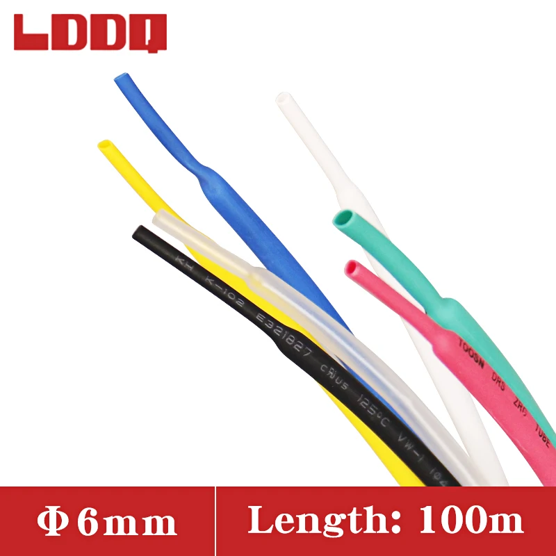 Высококачественная термоусадочная трубка LDDQ 100 м, изолированная кабельная трубка 6 мм, 7 цветов, Полиэтиленовая термоусадочная трубка, провод, кабель, лучшее предложение
Высококачественная термоусадочная трубка LDDQ 100 м, изолированная кабельная трубка 6 мм, 7 цветов, Полиэтиленовая термоусадочная трубка, провод, кабель, лучшее предложение