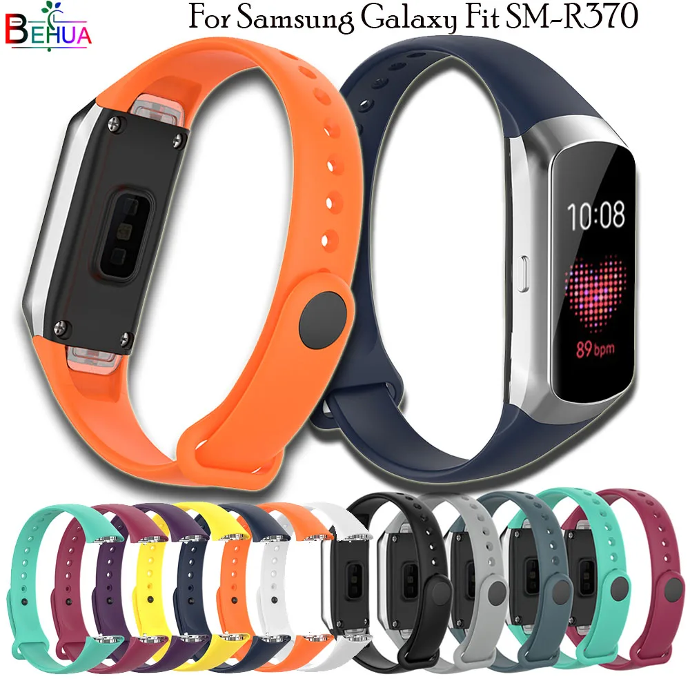 Спортивный мягкий силиконовый браслет BEHUA для Samsung galaxy fit SM-R370, сменный ремешок для наручных смарт-часов
Спортивный мягкий силиконовый браслет BEHUA для Samsung galaxy fit SM-R370, сменный ремешок для наручных смарт-часов