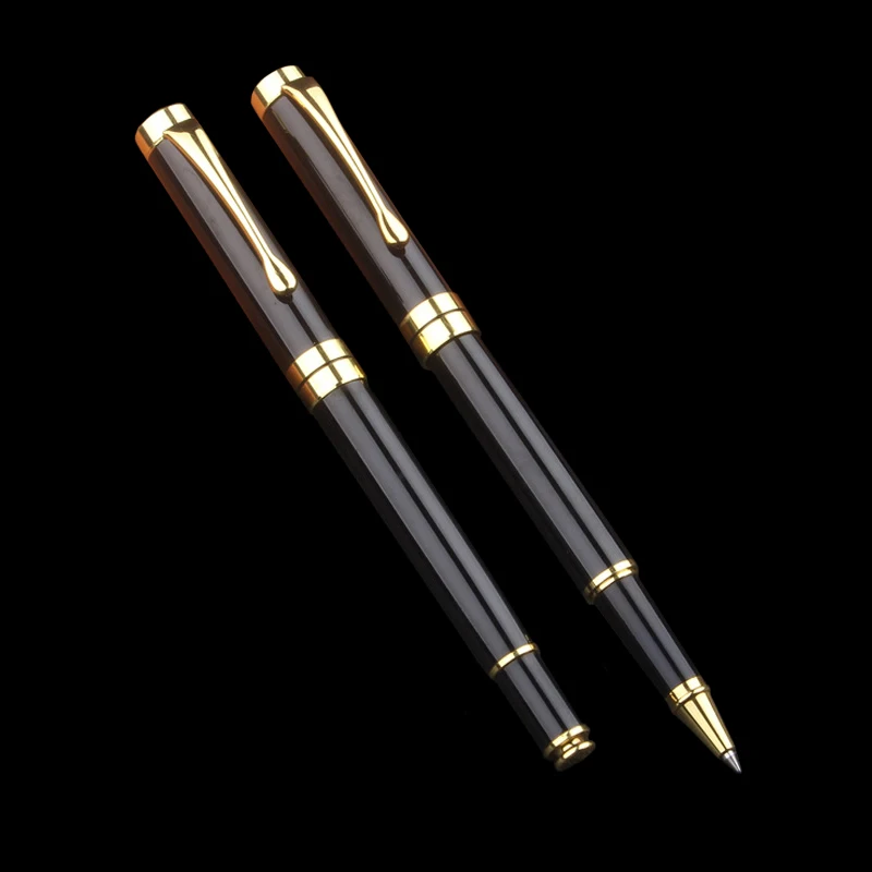 20 pcs Brand New Black Gold Metal Ballpoint Pen Business Office Medium Nib Ball Pens for Writing Student School Stationery
20 pcs Brand New Black Gold Metal Ballpoint Pen Business Office Medium Nib Ball Pens for Writing Student School Stationery