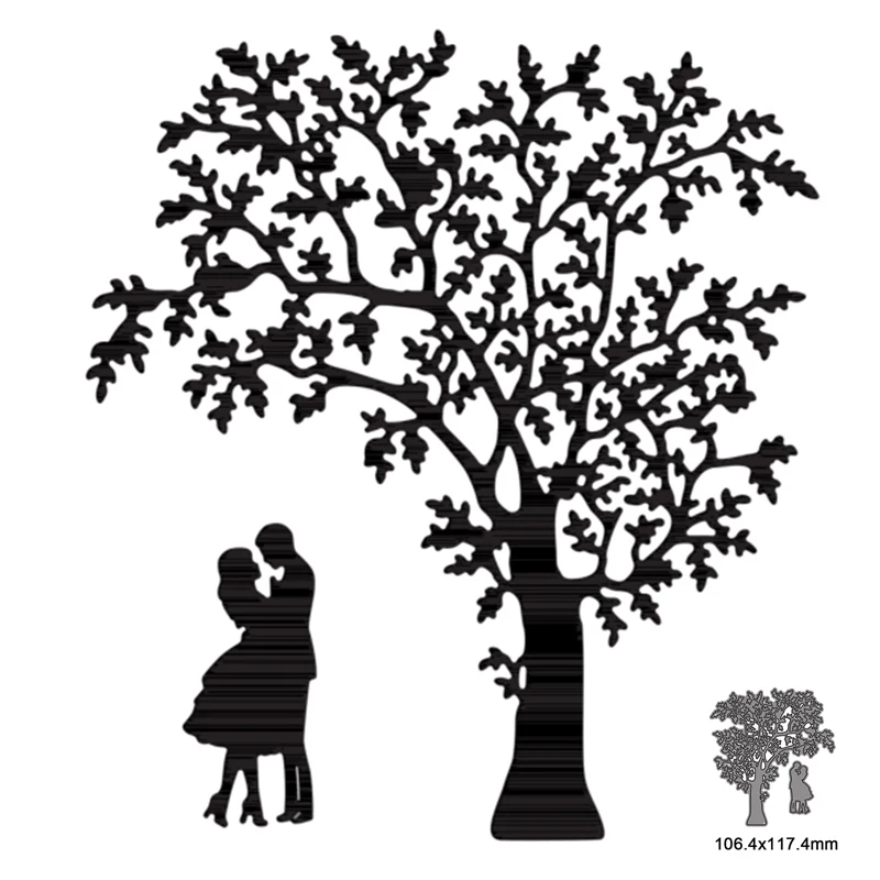 Couple under the tree Metal Cutting Dies For Scrapbooking Photo Album Card Paper Embossing Craft DIY Die Cut 2021 New
Couple under the tree Metal Cutting Dies For Scrapbooking Photo Album Card Paper Embossing Craft DIY Die Cut 2021 New
