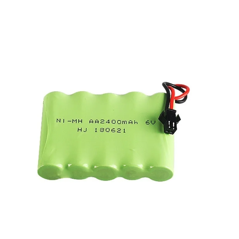 Batería recargable de 6V para coches, barcos y tanques RC