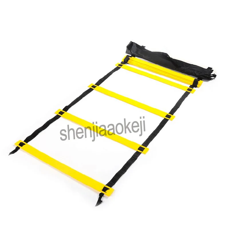 Football training ladder 10 rungs Soccer Training Speed Agility Ladder Carry Bag PP Material Outdoor Fitness Equipment ladder
Football training ladder 10 rungs Soccer Training Speed Agility Ladder Carry Bag PP Material Outdoor Fitness Equipment ladder