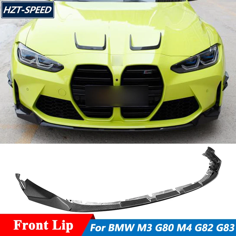 M Style Dry Carbon Fiber Material Front Bumper Lip Spoiler For BMW M3 G80 M4 G82 G83 Tuning 2021 Up
M Style Dry Carbon Fiber Material Front Bumper Lip Spoiler For BMW M3 G80 M4 G82 G83 Tuning 2021 Up
