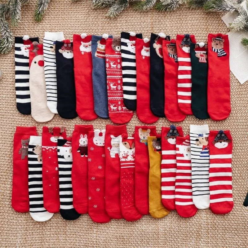Christmas woman socks cartoon bear elk cat dog rabbit Santa Claus Christmas socks funny Christmas gifts unisex Christmas socks
Christmas woman socks cartoon bear elk cat dog rabbit Santa Claus Christmas socks funny Christmas gifts unisex Christmas socks