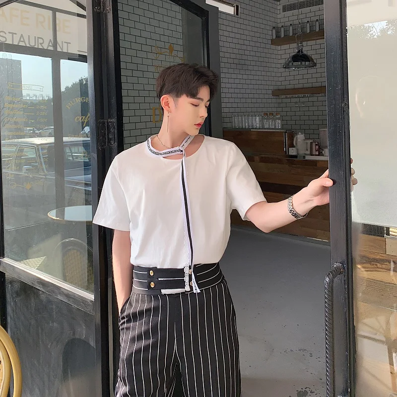 Men High Waist Stripe Casual Pant Fashion Hip Hop Harem Trousers Male Women Suit Pants Streetwear
Men High Waist Stripe Casual Pant Fashion Hip Hop Harem Trousers Male Women Suit Pants Streetwear