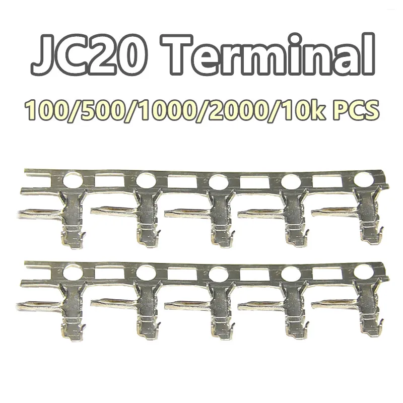 100/500/1000/2000PCS LOT JC20 Bending Plug reeds 2.0MM Pitch Connector Wire-to-Board 90 Degree Spring Crimping Terminal
100/500/1000/2000PCS LOT JC20 Bending Plug reeds 2.0MM Pitch Connector Wire-to-Board 90 Degree Spring Crimping Terminal