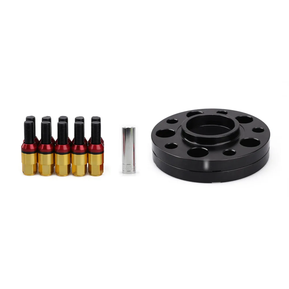 Pair Of 10MM 5x100/5x112 Hub Centric Wheel Spacers 57.1 Hub bore Extended bolts M14*1.5 For Audi VW
Pair Of 10MM 5x100/5x112 Hub Centric Wheel Spacers 57.1 Hub bore Extended bolts M14*1.5 For Audi VW
