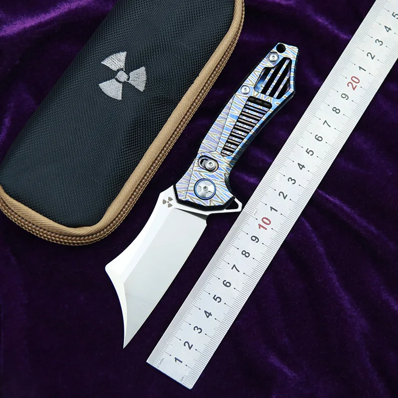 NKAIED JR9409 Складной нож Flipper M390 Стальное лезвие Титан + CF Ручка Открытый Кемпинг Охота Карманный кухонный фруктовый инструмент EDC
NKAIED JR9409 Складной нож Flipper M390 Стальное лезвие Титан + CF Ручка Открытый Кемпинг Охота Карманный кухонный фруктовый инструмент EDC