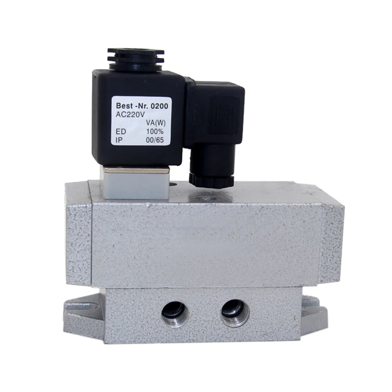 K25DH-25 Solenoid Valve K25DH-20 Two-Position Five-Port Solenoid Reversing Valve Sliding Structure K25D-20
K25DH-25 Solenoid Valve K25DH-20 Two-Position Five-Port Solenoid Reversing Valve Sliding Structure K25D-20