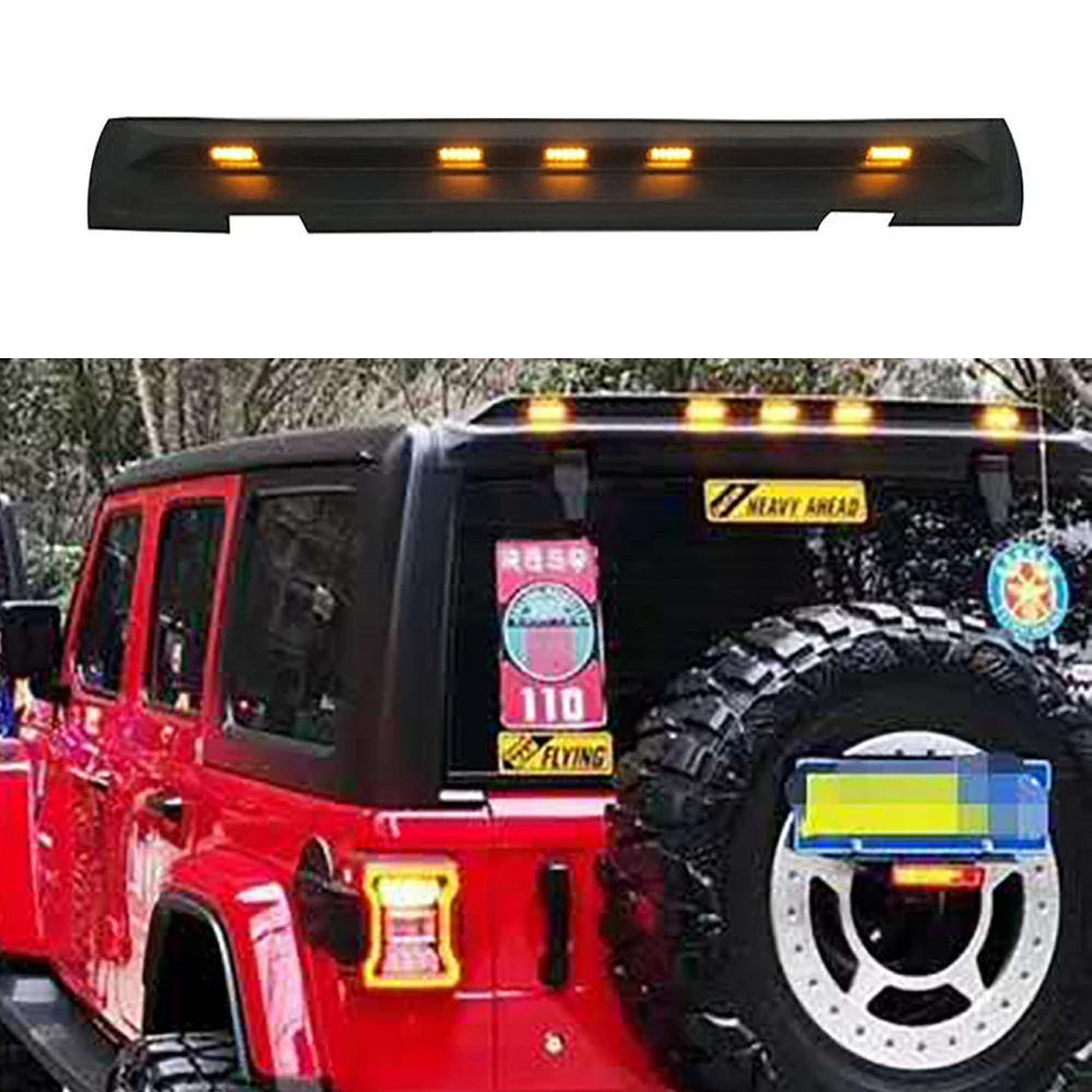 Car Rear Sand Shelter Bracket With LED Light Fit For Wrangler JL 2018-2021 ABS Matte Black Off-road 4X4 Auto Parts
Car Rear Sand Shelter Bracket With LED Light Fit For Wrangler JL 2018-2021 ABS Matte Black Off-road 4X4 Auto Parts