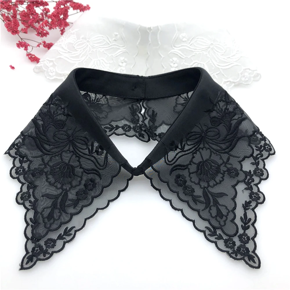 Exaggerated Big Pointed Collar Fake Collar Detachable Collars Lapel Blouse Top Women Black White Clothes Shirt Accessories
Exaggerated Big Pointed Collar Fake Collar Detachable Collars Lapel Blouse Top Women Black White Clothes Shirt Accessories