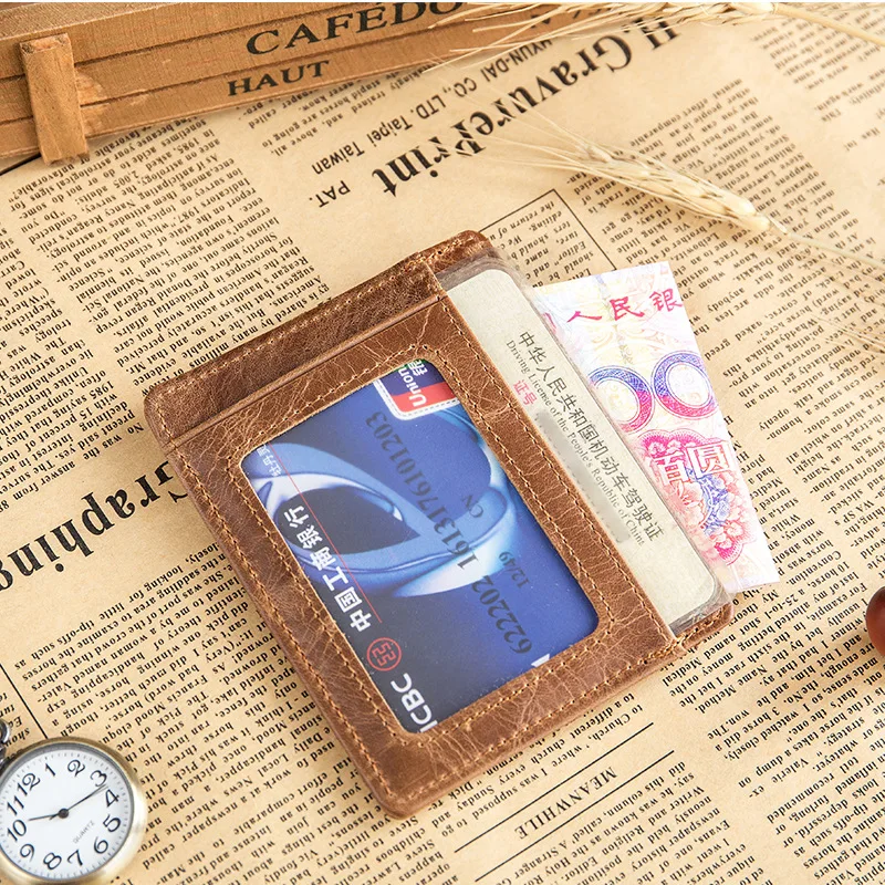 Business Card Holder Cowhide Card Holder Men's Multi-card Card Holder Business Bank Credit Card Case
Business Card Holder Cowhide Card Holder Men's Multi-card Card Holder Business Bank Credit Card Case