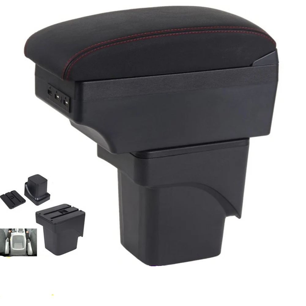 For Ford Focus II armrest box central Store content Storage box armrest box with cup holder USB interface
For Ford Focus II armrest box central Store content Storage box armrest box with cup holder USB interface