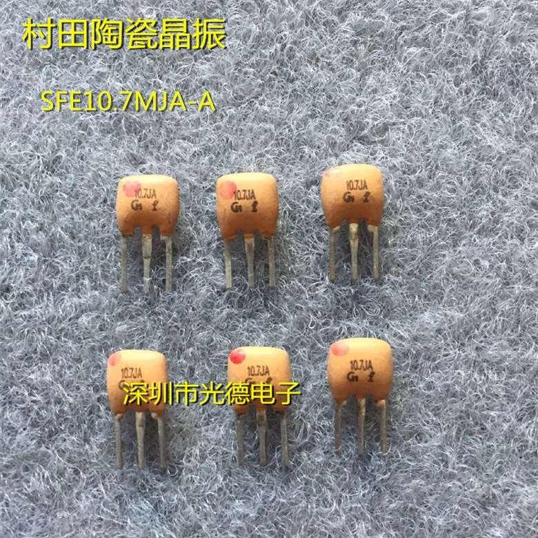 50PCS/ 10.7MJ ceramic filter SFE10.7MJA-A SFE10.7MJA flat feet 3 feet 150K bandwidth 
50PCS/ 10.7MJ ceramic filter SFE10.7MJA-A SFE10.7MJA flat feet 3 feet 150K bandwidth