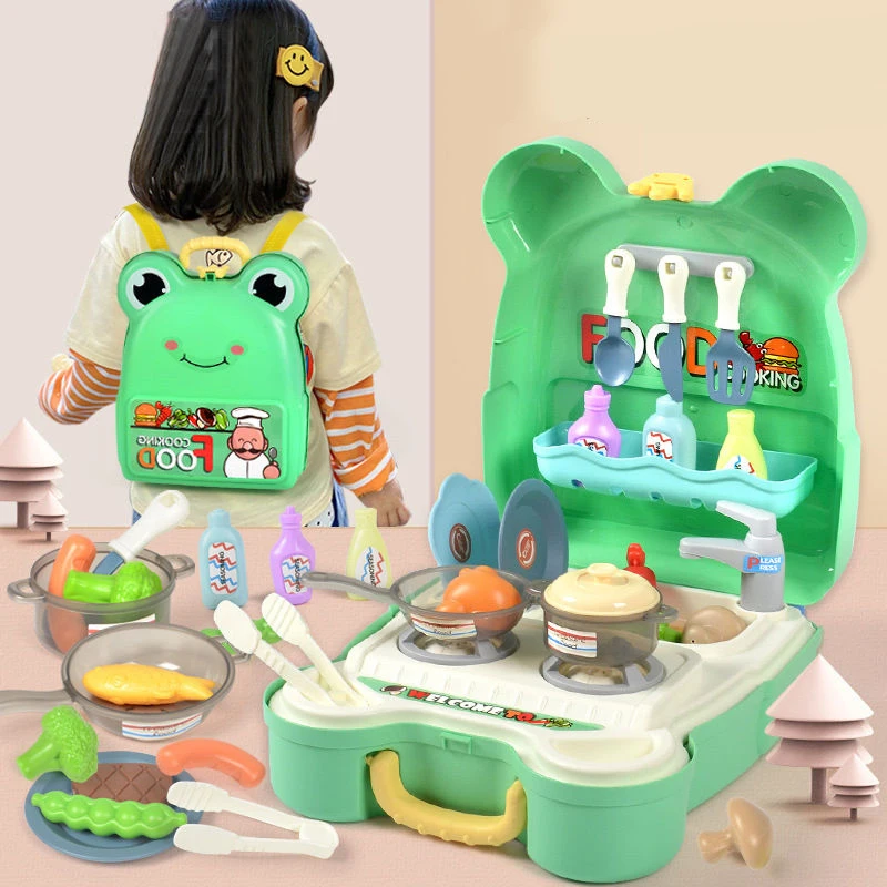 31Pcs Children's Kitchen Mini Food Utensils Sets Cooking Vegetables Sweet Box Role Playing Educational Toys Games for Girls
31Pcs Children's Kitchen Mini Food Utensils Sets Cooking Vegetables Sweet Box Role Playing Educational Toys Games for Girls