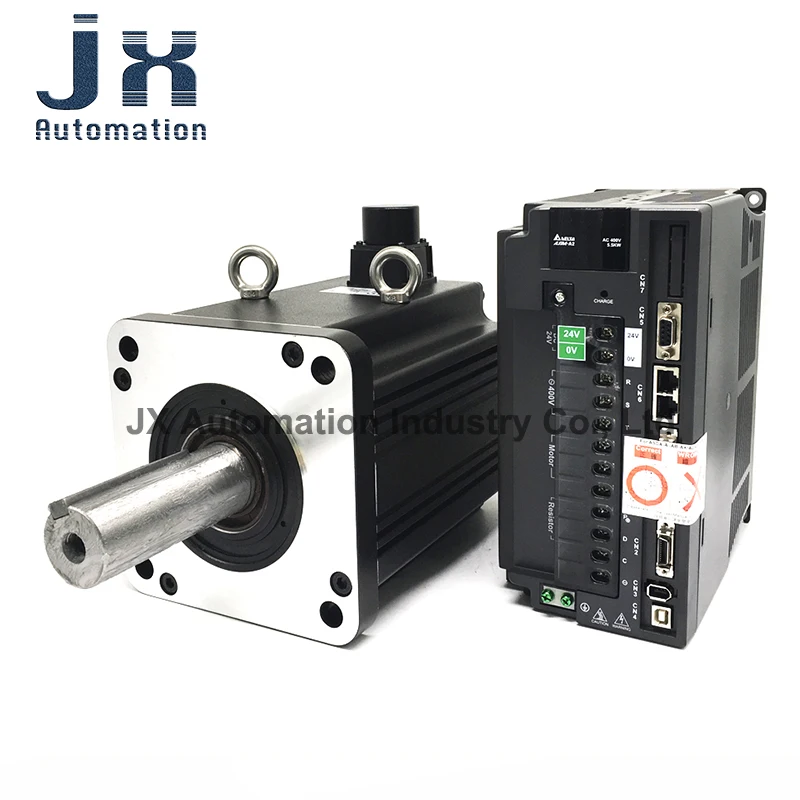 Original ASDA-A2 Servo Motor Drive Kits 4.5KW 400V 1500rpm 28.65N.M 20.8A ECMA-L11845SS+ASD-A2-4543-M with 3M Cable
Original ASDA-A2 Servo Motor Drive Kits 4.5KW 400V 1500rpm 28.65N.M 20.8A ECMA-L11845SS+ASD-A2-4543-M with 3M Cable