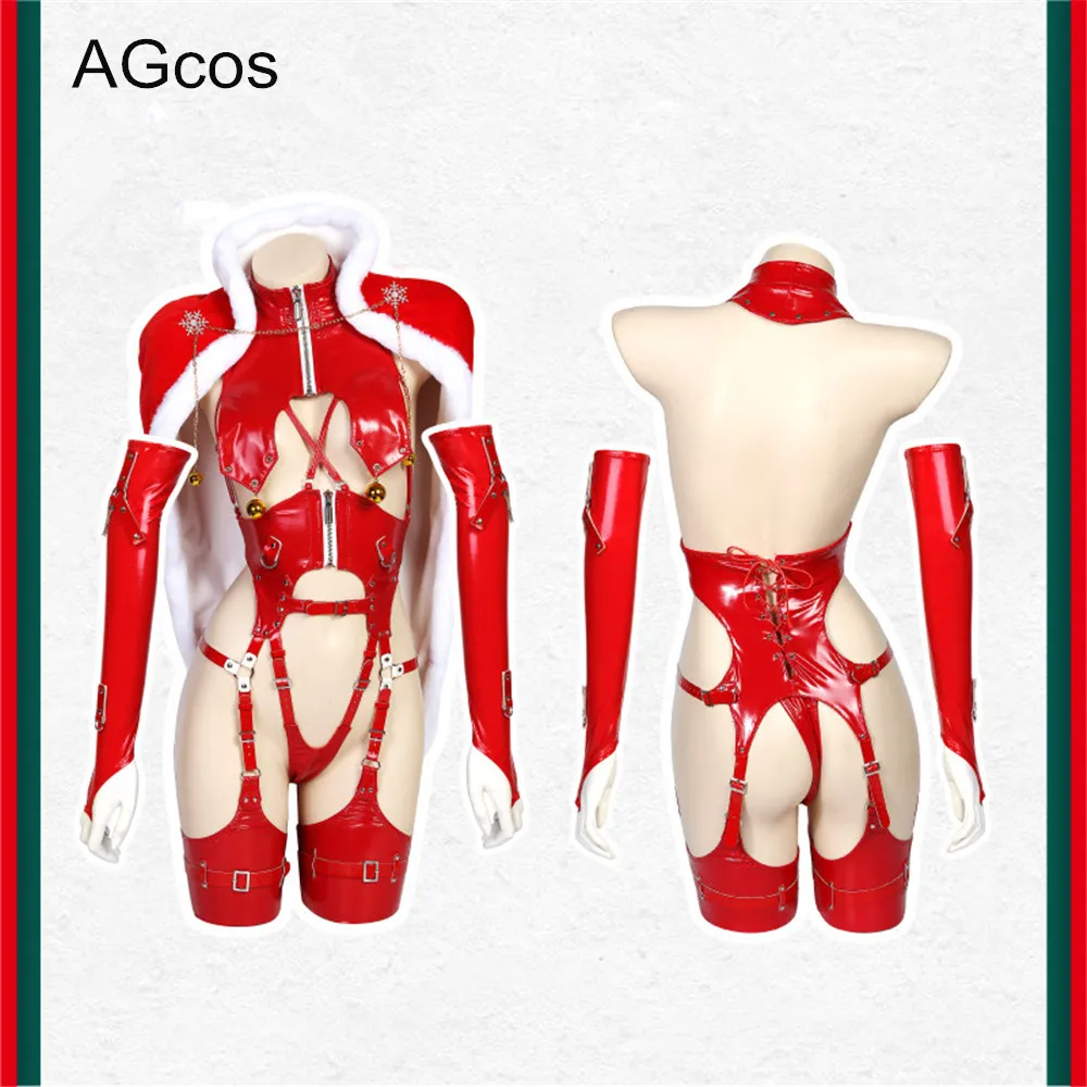 AGCOS оригинальный дизайн, темная династия, Новый год, Рождество, косплей, костюм, женское кожаное нижнее белье, сексуальный косплей, сплит-стиль
AGCOS оригинальный дизайн, темная династия, Новый год, Рождество, косплей, костюм, женское кожаное нижнее белье, сексуальный косплей, сплит-стиль