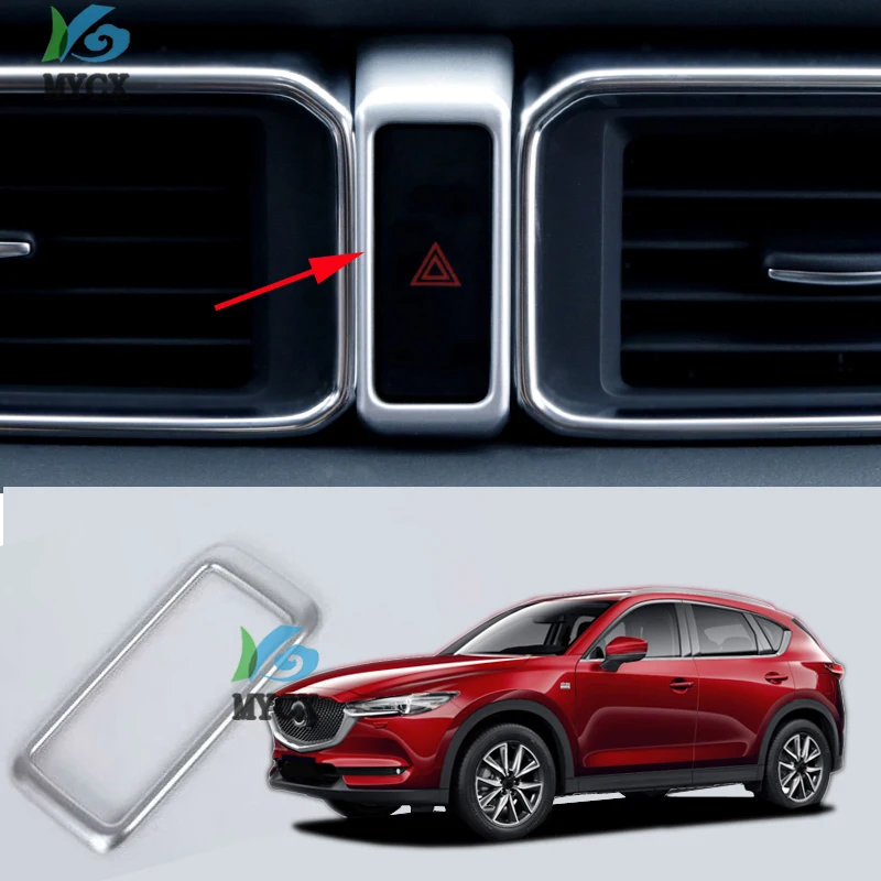 For Mazda CX-5 CX5 CX 5 2017 2018 2019 accessories Car Dashboard Warning Light Alert Push Button Trim Cover ABS chrome Interior
For Mazda CX-5 CX5 CX 5 2017 2018 2019 accessories Car Dashboard Warning Light Alert Push Button Trim Cover ABS chrome Interior