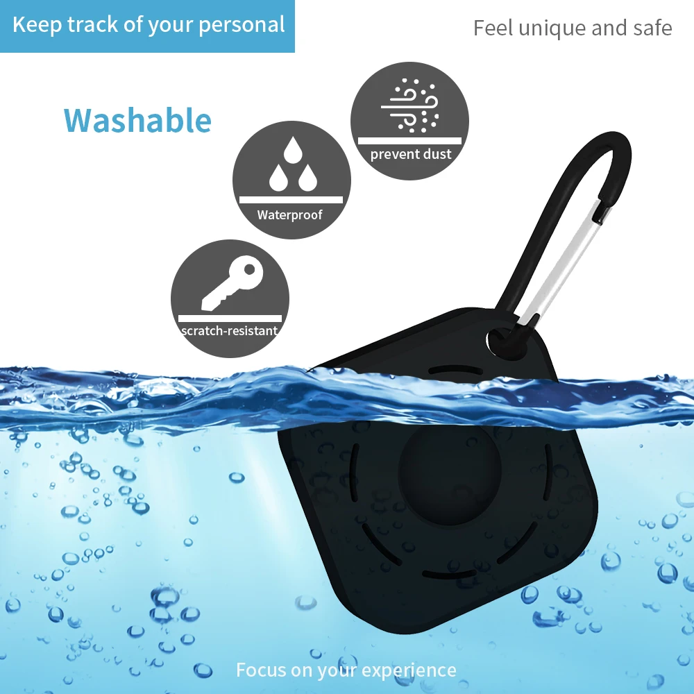 Silicone Protector Cover For AirTags Shockproof Anti-Scratch Anti-Fall With Keychain Sleeve Protective Case Shell For Airtag
Silicone Protector Cover For AirTags Shockproof Anti-Scratch Anti-Fall With Keychain Sleeve Protective Case Shell For Airtag