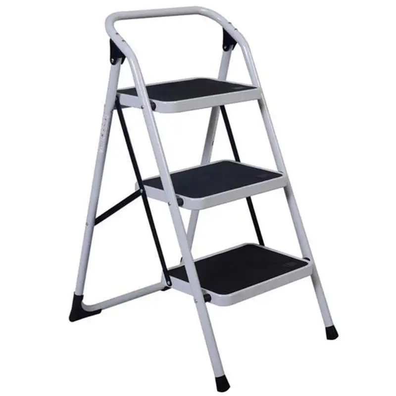 Home Use 3-Step Short Handrail Iron Ladder Black White folding ladder painter tools portable folding step step ladder
Home Use 3-Step Short Handrail Iron Ladder Black White folding ladder painter tools portable folding step step ladder