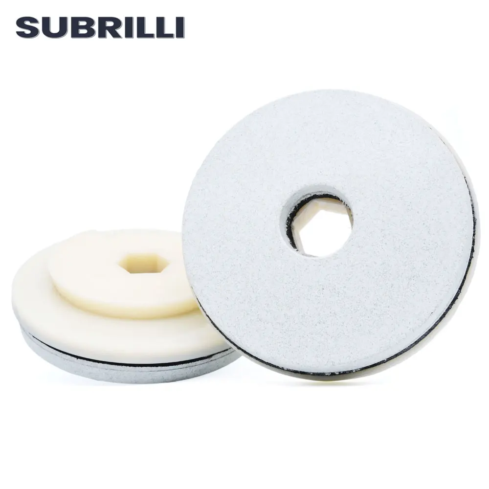 SUBRILLI 4inch Snail Lock Diamond Resin Polishing Pad Stone Edge Grinding Wheel For Granite Concrete Marble Abrasive
SUBRILLI 4inch Snail Lock Diamond Resin Polishing Pad Stone Edge Grinding Wheel For Granite Concrete Marble Abrasive