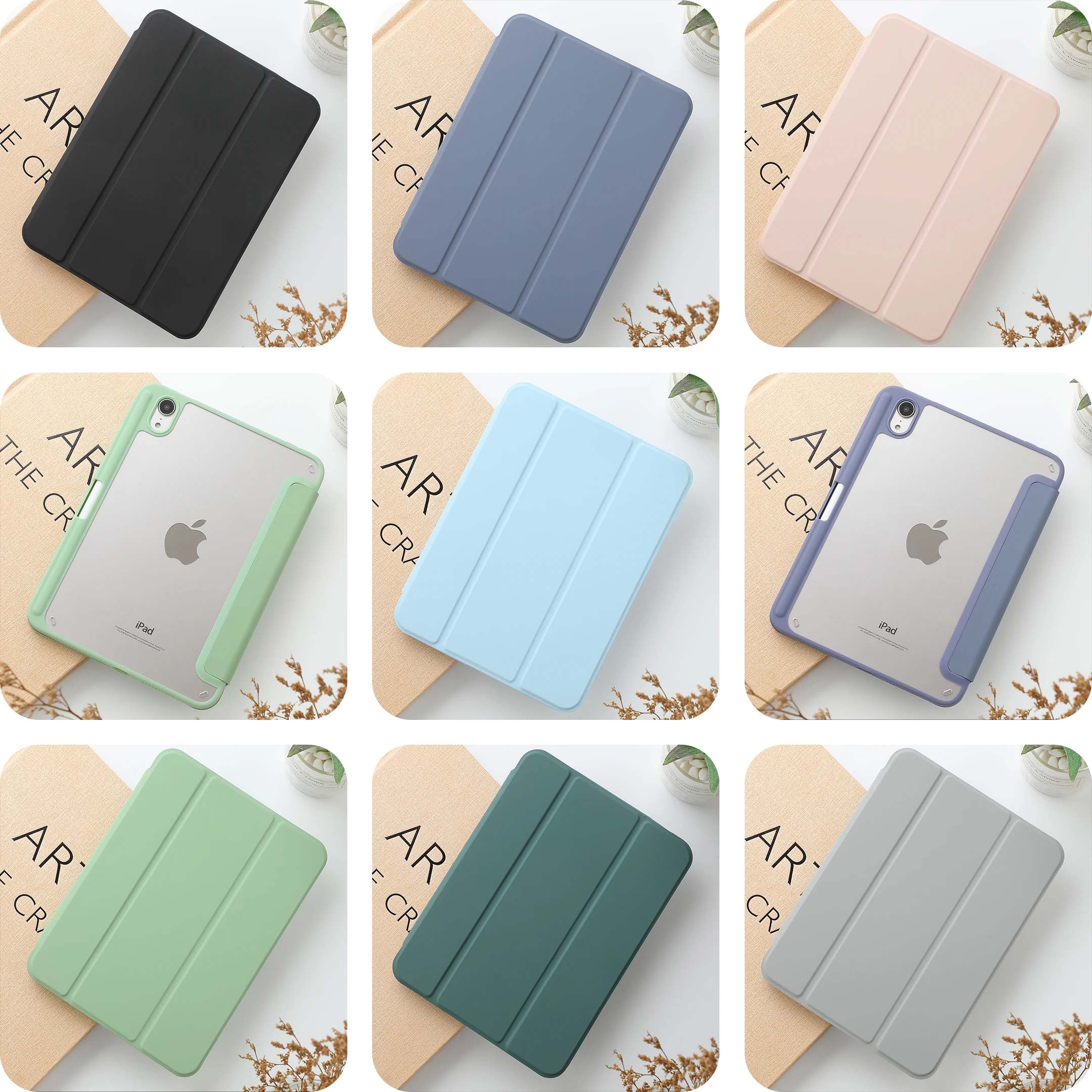 For iPad mini 6 2021 New solid protective shield support For Apple pencil Case smart charge magnetic automatic wake up Cover
For iPad mini 6 2021 New solid protective shield support For Apple pencil Case smart charge magnetic automatic wake up Cover