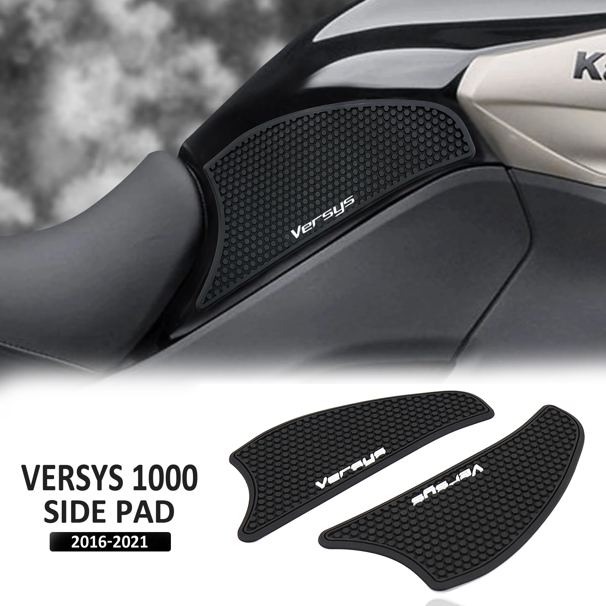 Black Motorcycle Non-slip Side Fuel Tank Stickers Waterproof Pad For Kawasaki Versys 1000 2016-2021 2020 2019 2018 2017
Black Motorcycle Non-slip Side Fuel Tank Stickers Waterproof Pad For Kawasaki Versys 1000 2016-2021 2020 2019 2018 2017