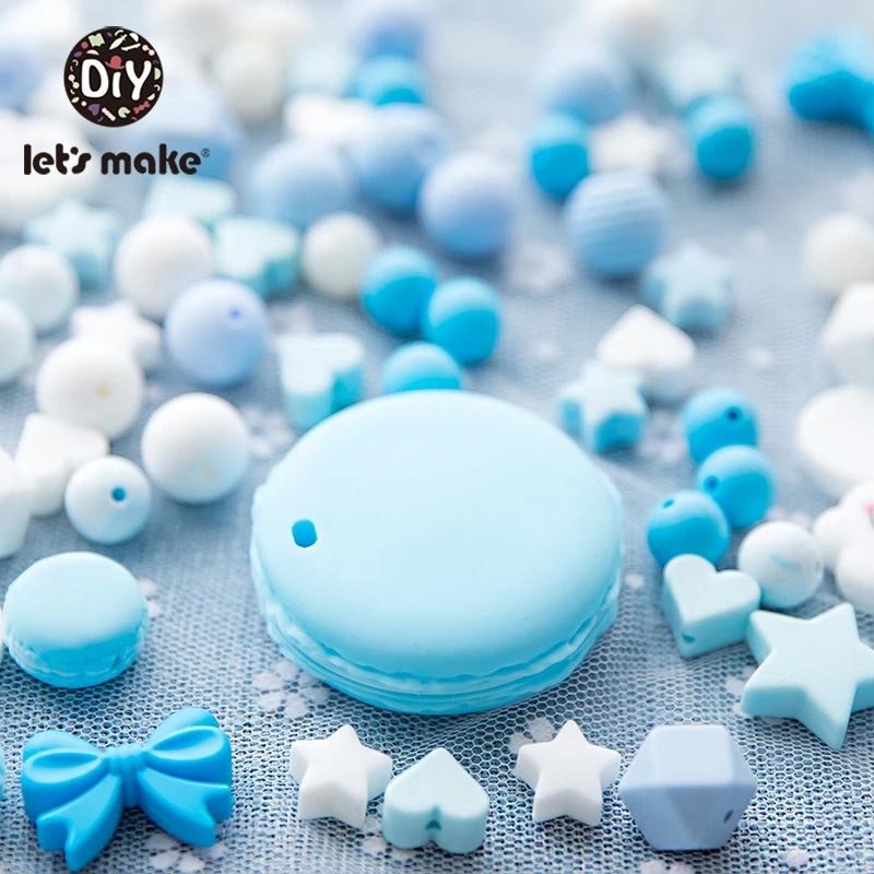 Let'S Make 1set Macarons Silicone Beads Baby Teething Beads Baby Bed Hanging Rattles Toys Baby Rattles Crib Mobiles Toy For Kids
Let'S Make 1set Macarons Silicone Beads Baby Teething Beads Baby Bed Hanging Rattles Toys Baby Rattles Crib Mobiles Toy For Kids