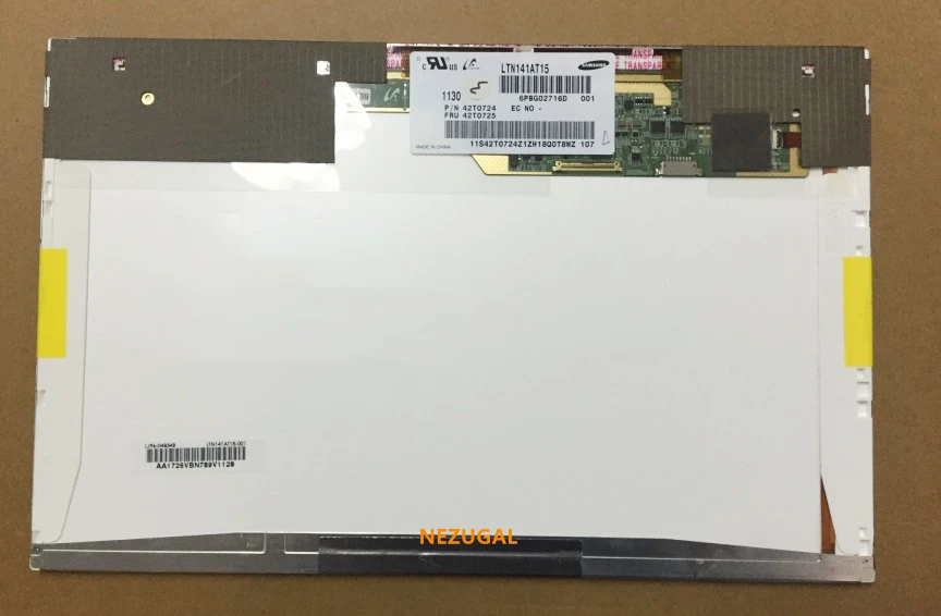 Матрица для ЖК-экрана ноутбука 14,1 дюйма для Lenovo Thinkpad T410 T410i B141EW05 V.4 LTN141AT15 LP141WX5 TLP3 дисплей 40pin
Матрица для ЖК-экрана ноутбука 14,1 дюйма для Lenovo Thinkpad T410 T410i B141EW05 V.4 LTN141AT15 LP141WX5 TLP3 дисплей 40pin