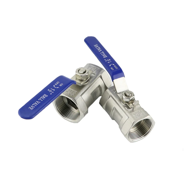 Free Shipping 1/4" --- 1 1/2" Female Thread 2 Way Ball Valve ,One-piece Ball Valve With Long Handle Stainless Steel 304
Free Shipping 1/4" --- 1 1/2" Female Thread 2 Way Ball Valve ,One-piece Ball Valve With Long Handle Stainless Steel 304