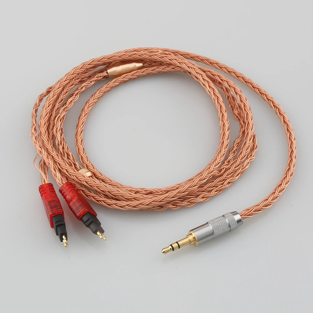 16 Core 99% 7N OCC Earphone Cable For Sennheiser HD580 HD600 HD650 HDxxx HD660S HD58x HD6xx
16 Core 99% 7N OCC Earphone Cable For Sennheiser HD580 HD600 HD650 HDxxx HD660S HD58x HD6xx