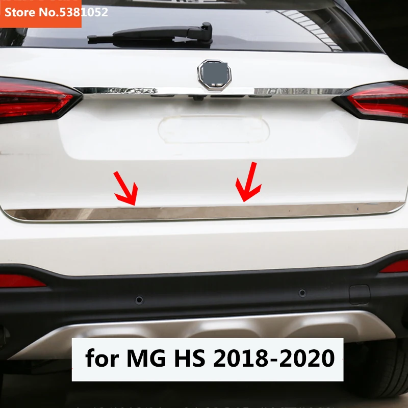 For Mg Hs 2018 2019 2020 Accessories Chrome Rear Trunk Tailgate Lid Strip Stainless Steel Back Door Decoration Trim
For Mg Hs 2018 2019 2020 Accessories Chrome Rear Trunk Tailgate Lid Strip Stainless Steel Back Door Decoration Trim