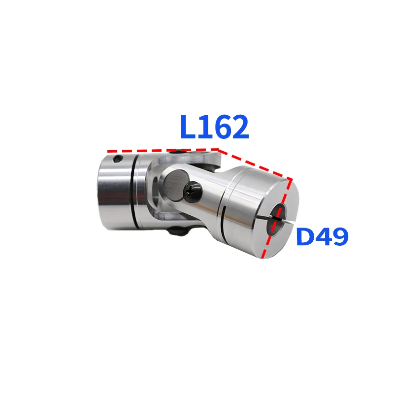 D49L162 Aluminum Universal Motor Connector Coupling Single Precision GHA Telescopic Cross Universal Joint Transmission WSSP
D49L162 Aluminum Universal Motor Connector Coupling Single Precision GHA Telescopic Cross Universal Joint Transmission WSSP