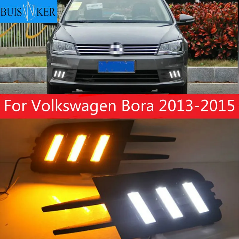 PCs/set 12v LED DRL Daylight For Volkswagen Bora 2013-2015 Daytime Running Lights Car LED Fog Lamp covers Car styling
PCs/set 12v LED DRL Daylight For Volkswagen Bora 2013-2015 Daytime Running Lights Car LED Fog Lamp covers Car styling