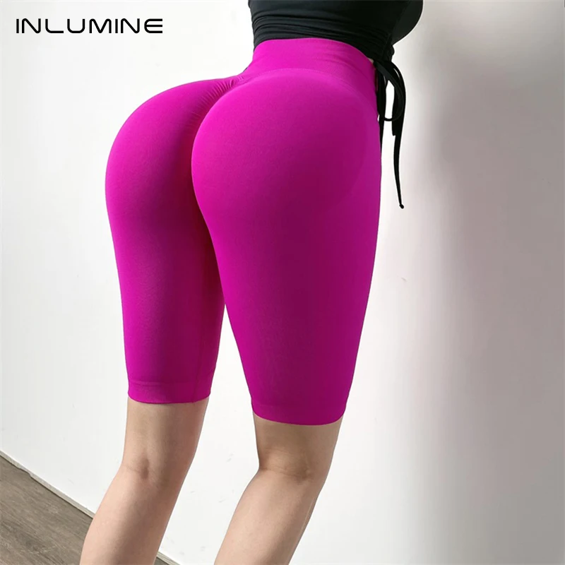 INLUMINE Seamless Sports Shorts Hip Push Up Short Leggings Women High Waist Gym Yoga Shorts Sport Workout Fitness Shorts Female
INLUMINE Seamless Sports Shorts Hip Push Up Short Leggings Women High Waist Gym Yoga Shorts Sport Workout Fitness Shorts Female
