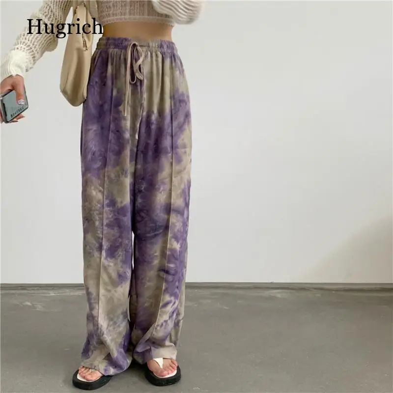2021 New Summer Design Tie Dyed Casual Pants Women's Loose Wide Leg Pants High Waist Straight Pants Trousers
2021 New Summer Design Tie Dyed Casual Pants Women's Loose Wide Leg Pants High Waist Straight Pants Trousers