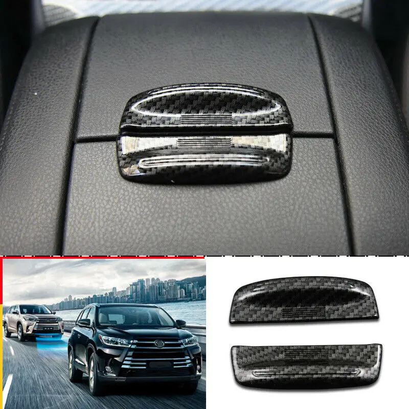 For Toyota Highlander 2015-2019 ABS carbon fiber Armrest box switch Moulding Cover Trim Car Accessories trim 2Pcs
For Toyota Highlander 2015-2019 ABS carbon fiber Armrest box switch Moulding Cover Trim Car Accessories trim 2Pcs